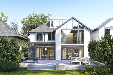 Inspiration for an exterior home remodel in Berkshire
