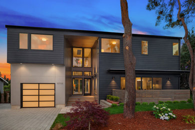 Trendy exterior home photo in Seattle