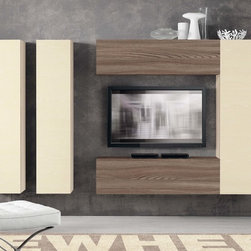Modern Wall Unit VV 3925 - $1,830.00 - Entertainment Centers And Tv Stands