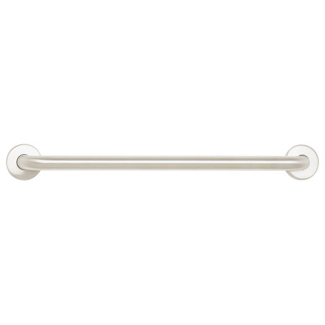 Stainless Steel Wall Mount Bathroom Shower Grab Bar, 1 ¼" Diameter, Satin, 30