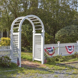 Spindle Top Arbor and Nantucket Fences Harwich, MA - Pergolas