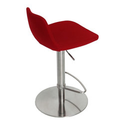 Pera Piston Swivel Stool by sohoConcept - Bar Stools And Counter Stools