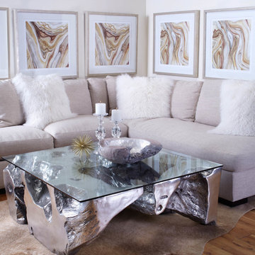 Organic Modern Living Room