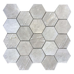 Silver Shadow - Mosaic Tile