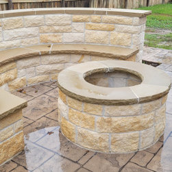 Back Porch Living Area - Fire Pits