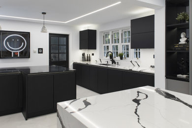 Design ideas for a contemporary kitchen in Other.