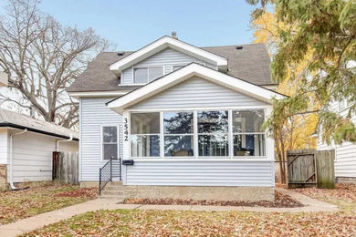 Inspiration for an exterior home remodel in Minneapolis