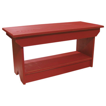 Coffee Table/Bench, Red