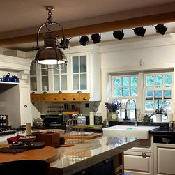 Krom End&uuml;striyel Sarkıt - Pendant Lighting
