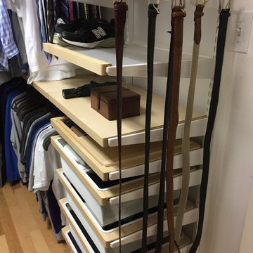 Small Master Closet Makeover
