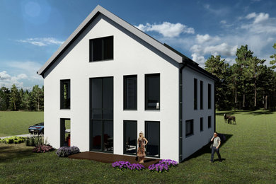 Neubau Einfamilienhaus KfW 40 NH