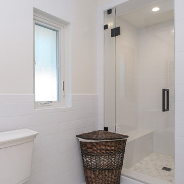 Casement Window in Modern Bathroom - Renewal by Andersen Bay Area, San Francisco