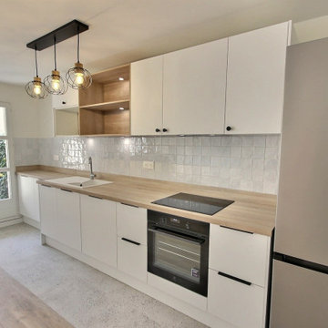 Rénovation complète d'un appartement en rez-de-chaussée à Herblay