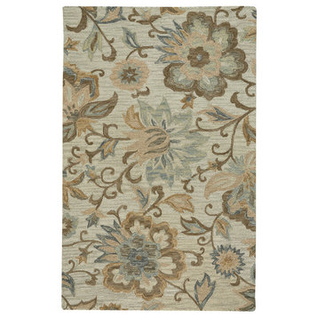 Capel Lincoln Blooming Multi 2580_670 Hand Tufted Rugs - 3' 6" X 5' 6" Rectangle