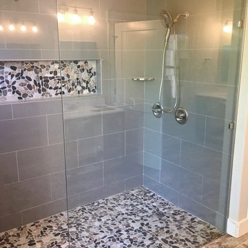 Frameless Shower Glass - Curbless