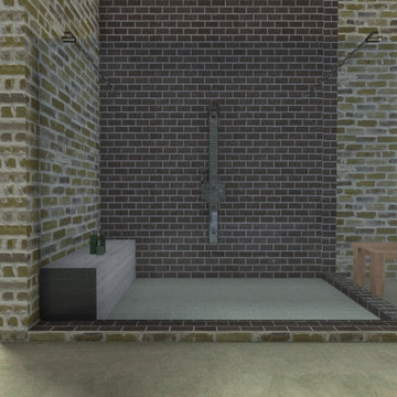 Industrial Bathroom Style