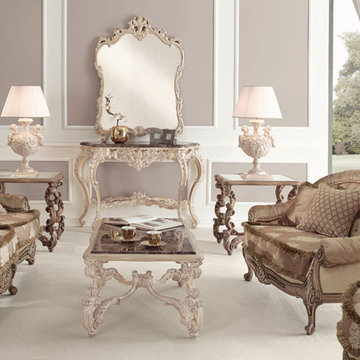 Baroque Coffee Table With Optional Marble Top