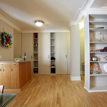 Columbus Avenue dining/living room
