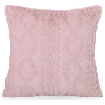 Bordeaux Throw Pillow, Pink, Set of 2