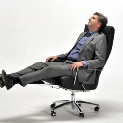 Josh Executive Recliner Chair by LAFER - Office Chairs