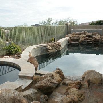 CastleRock / New Coping, Tile, Spa, Waterfall and all new Pentair Equipment