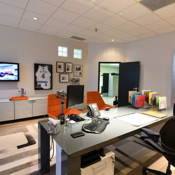 BEFORE + AFTER: Cantoni Founder & CEO Michael Wilkov's Modern Office Makeover