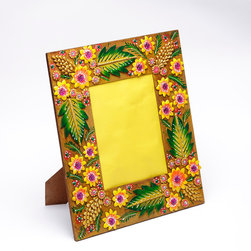 Wood Clay Photo Frame - Picture Frames