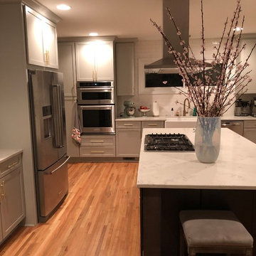 Expanded kitchen
