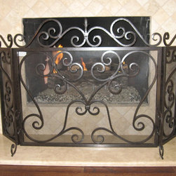 Lauren Firescreen Free-standing - Fireplace Screens