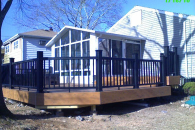 Inspiration for a timeless exterior home remodel in Newark