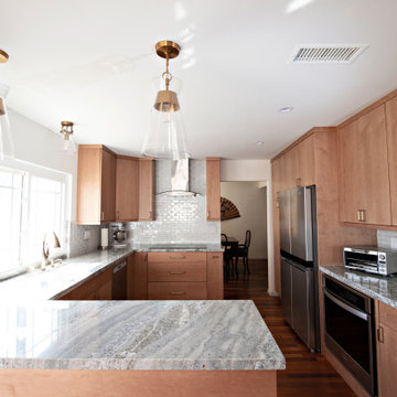 Modern Maple Kitchen