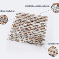 New arrvial kitchen backsplash tiles interlocking pattern bath wall liners tiles - Products