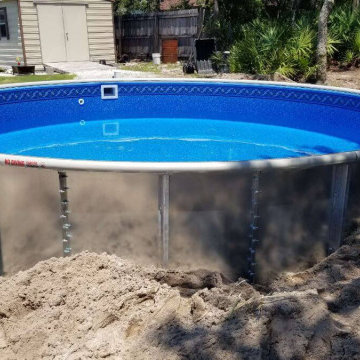 Semi-Inground Pools