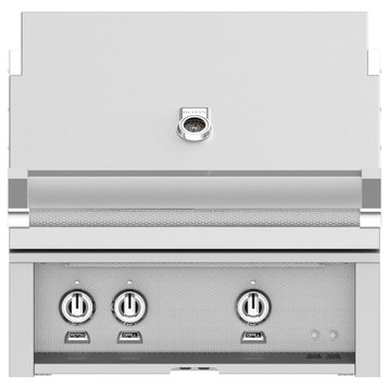 Hestan GABR30-NG 62000 BTU 30"W Natural Gas Built-In Grill - Stainless Steel