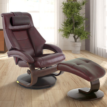 Mac Motion Hamar Recliner with Cervical Pillow by Oslo Collection