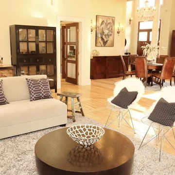 TENAFLY NJ FAMILY ROOM STAGED