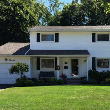 Commack Siding - Glacier White Shakes