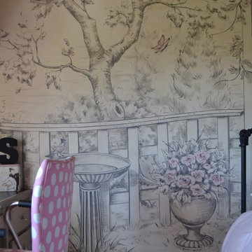 Girl's Bedroom Mural
