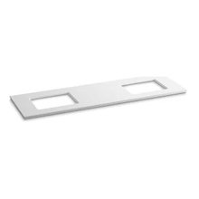 Double sink counter templates