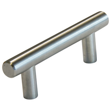 RCH Modern Stainless Steel Handle Pull, 2 Pack, Stainless Steel, 2 1/2 Inch