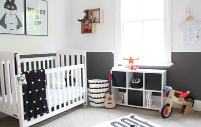 Stickybeak of the Week: A Monochromatic Room for a Growing Toddler