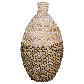 Bohemian Brown Seagrass Vase 562062