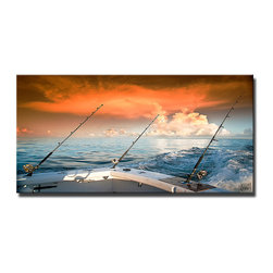 Ready2HangArt - "Daring Oasis" Canvas Art By Bruce Bain, 30"x40" - Prints And Posters