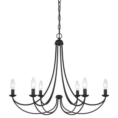 Quoizel Lighting MRN5006IB Mirren - 6 Light Chandelier