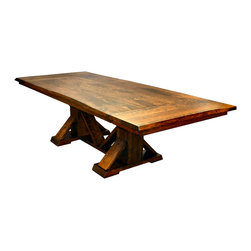 The Prairie Homestead Table with leaves - Dining Tables