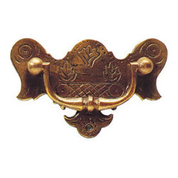 Engraved Plate Handles - Cabinet And Drawer Handle Pulls