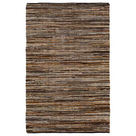 Log Cabin Area Rug, 8'x10'