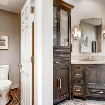 Master Bath with Tall Ceilings and an Open Feel