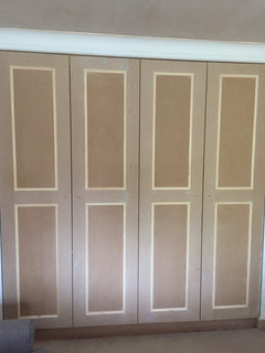 Painting newly made fitted wardrobes! | Houzz UK
