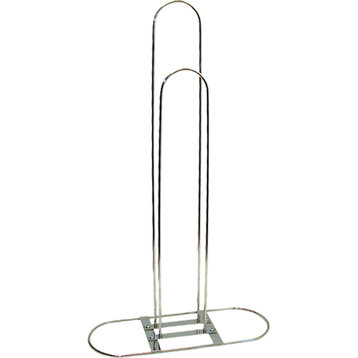 Chrome Metal Hanger Stack